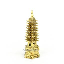 Brass Nine Levels Feng Shui Pagoda