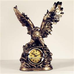 Eagle Resin Tabletop Clock