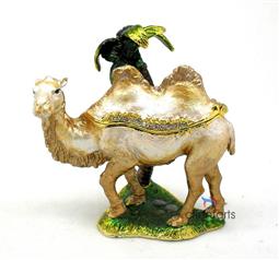 The Camels and Coconut Alloy Trinket Box