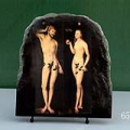 Adam and Eve by Lucas Cranach the Elder Oil Painting Reproduction on Marble Slab