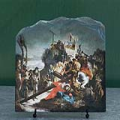 Christ Carrying the Cross by Giovanni Battista Tiepolo Oil Painting Replica on Slate
