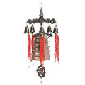 Dragons and Chinese Pagoda Fortune Bells