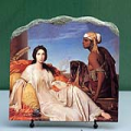Esther by Francois Leon Benouville Oil Painting Reproduction on Marble Slab
