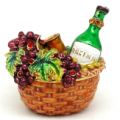 Fruit Gifts Basket Trinket Box