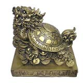 Great Bronze Color Dragon Tortoise for Feng Shui