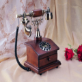 Hardwood Old Style Telephone