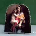 Madonna Delle Arpie by Andrea del Sarto Oil Painting Reproduction on Marble Slab
