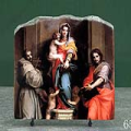Madonna of the Harpies by Andrea Del Sarto Oil Painting Reproduction on Marble Slab