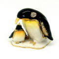 Mother and Son Penguins Trinket Box