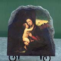 Mariotto Albertinelli "Madonna And Child" Painting on Slate