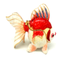 The Red and White Goldfish Trinket Box
