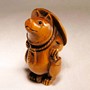 Wooden Netsuke Bear