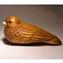 Wooden Netsuke Bird