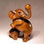 Elephant Wooden Netsuke