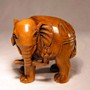 Elephant Wooden Netsuke