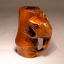 Frog Wooden Netsuke