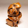 Frog Wooden Netsuke