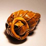 Frog Wooden Netsuke