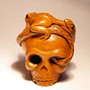 Frog Wooden Netsuke