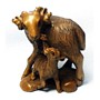 Wooden Netsuke Goat 