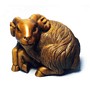 Wooden Netsuke Goat 