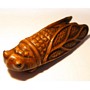 Wooden Netsuke--Insect