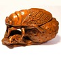 Wooden Netsuke--Insect