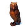 Wooden Netsuke--Owl