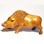 Wooden Netsuke--Pig & Boar