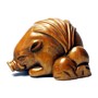 Wooden Netsuke--Pig & Boar