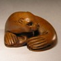 Sea Lion Wooden Netsuke