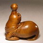 Sea Lion Wooden Netsuke