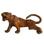 Wooden Netsuke--Tiger