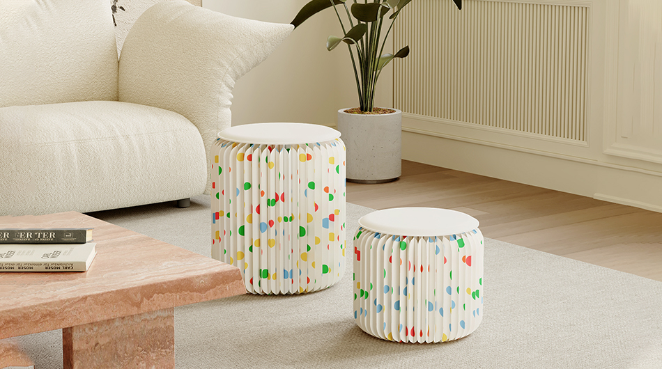 Paper Made Folding Stool SD01