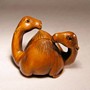 Wooden Netsuke Camel