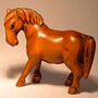Wooden Netsuk--Horse