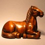 Wooden Netsuk--Horse