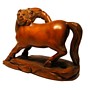 Wooden Netsuk--Horse