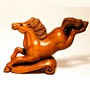Wooden Netsuk--Horse